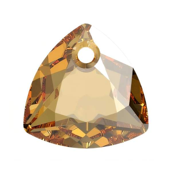 Swarovski Crystal Pendants 6434 10,5 mm Crystal Golden Shadow