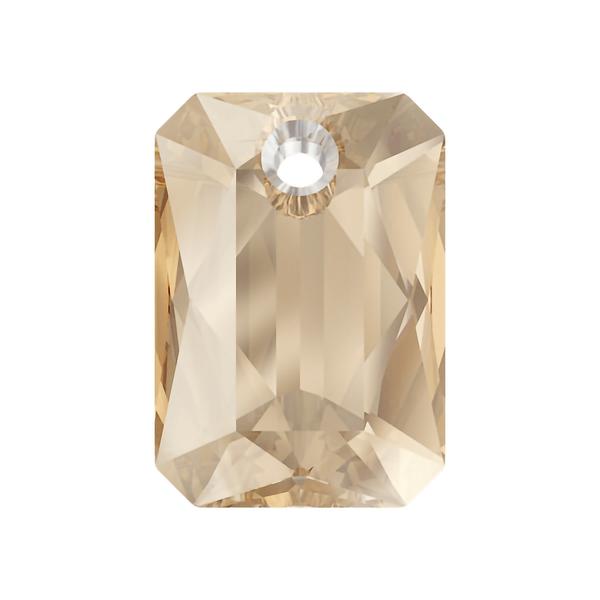 Swarovski Crystal Pendants 6435 11,5 mm Crystal Golden Shadow