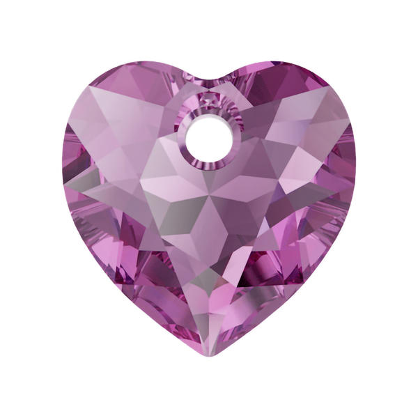 Swarovski Crystal Pendants 6432 8 mm Amethyst