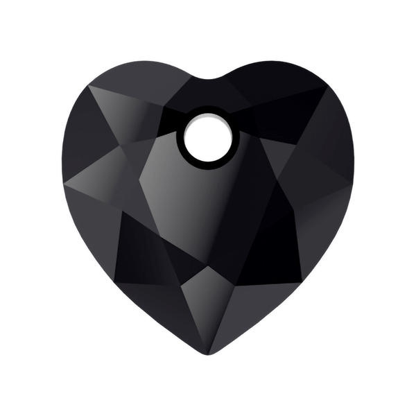 Swarovski Crystal Pendants 6432 8 mm Jet