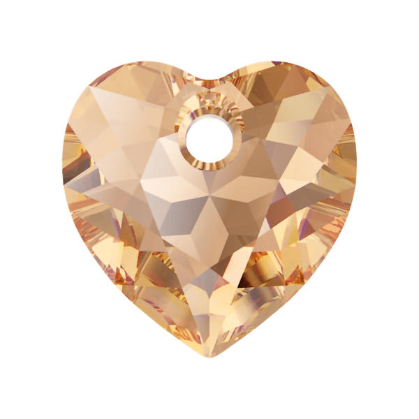 Swarovski Crystal Pendants 6432 8 mm Light Colorado Topaz