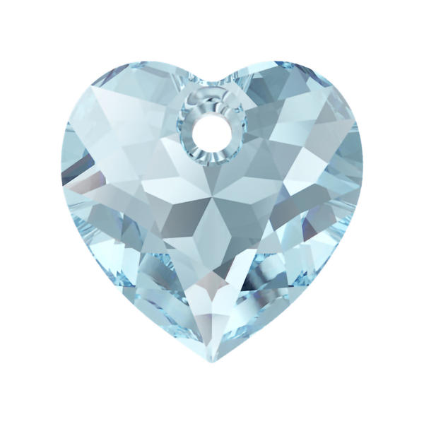 Swarovski Crystal Pendants 6432 10,5 mm Aquamarine