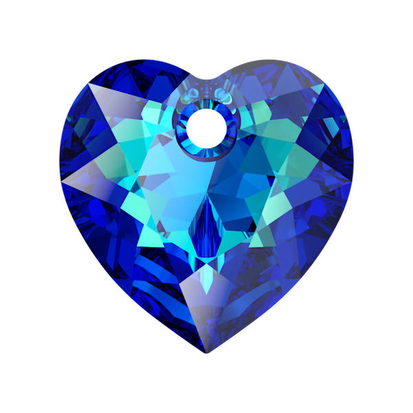 Swarovski Crystal Pendants 6432 10,5 mm Crystal Bermuda Blue P