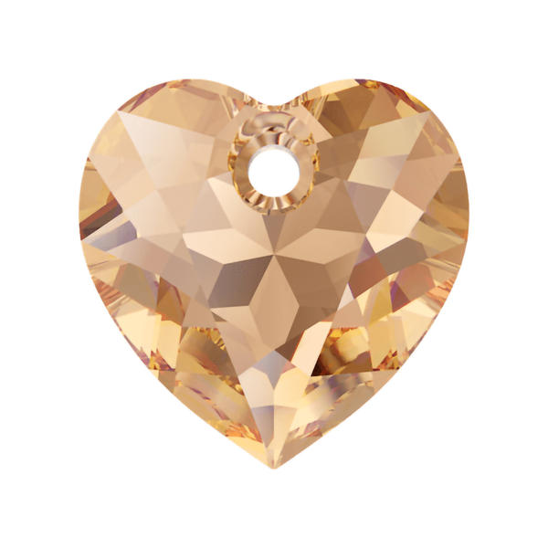 Swarovski Crystal Pendants 6432 10,5 mm Light Colorado Topaz