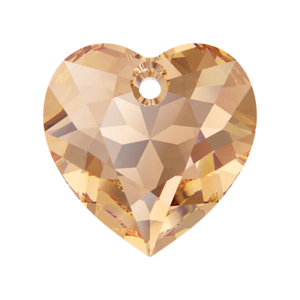 Swarovski Crystal Pendants 6432 14,5 mm Light Colorado Topaz