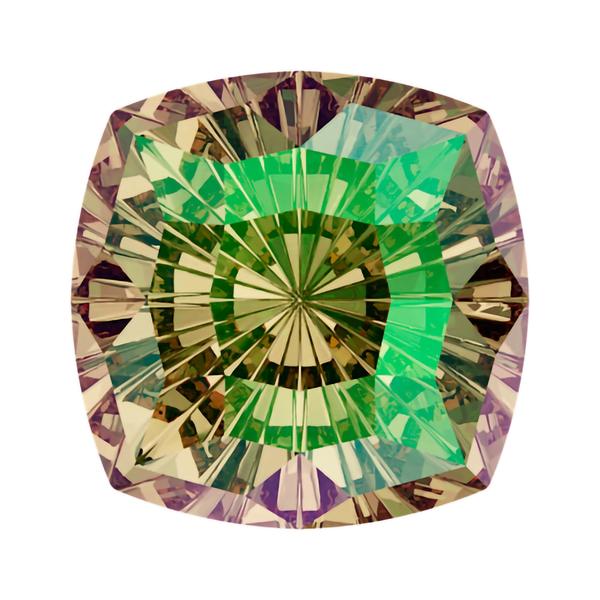 Swarovski Fancy Stones 4460 8 mm Crystal Luminous Green F