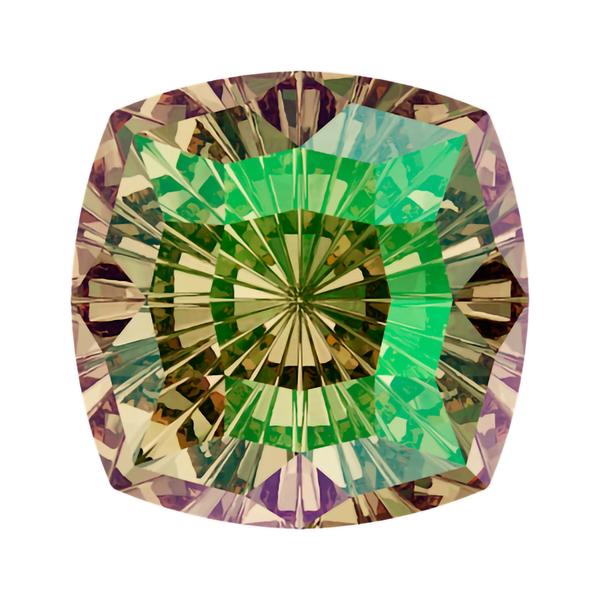Swarovski Fancy Stones 4460 10 mm Crystal Luminous Green F