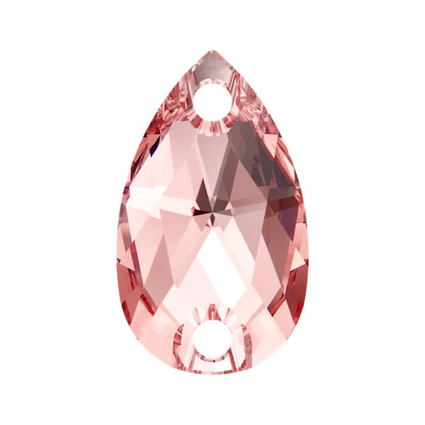 Swarovski Sew-on Crystals 3230 12 x 7 mm Rose Peach F