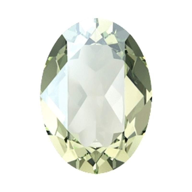 Swarovski Fancy Stones 4120 8 x 6 mm Chrysolite DT Light