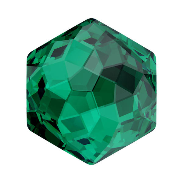 Swarovski Fancy Stones 4683 14 x 15,8 mm Emerald F