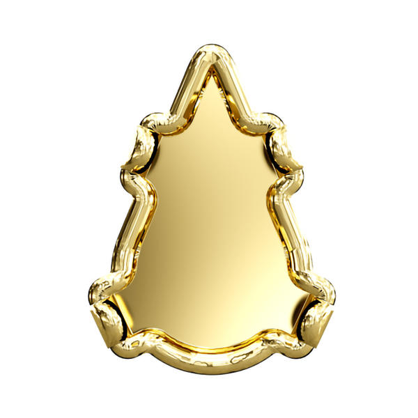 Swarovski Fancy Stone Settings 4328/S 6 x 3,6 mm Gold 3PH2C3