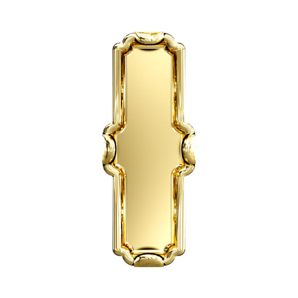 Swarovski Fancy Stone Settings 4500/S 6 x 2 mm Gold 3PH2C3