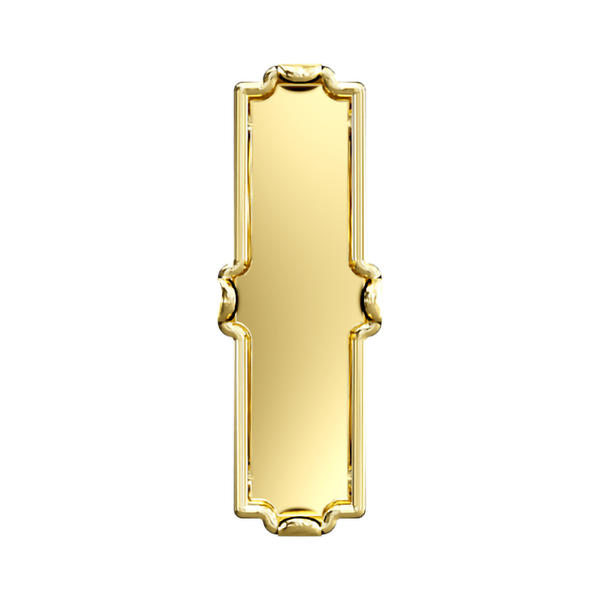 Swarovski Fancy Stone Settings 4500/S 10 x 3 mm Gold 3PH2C3