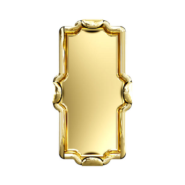 Swarovski Fancy Stone Settings 4501/S 5 x 2,5 mm Gold 3PH2C3