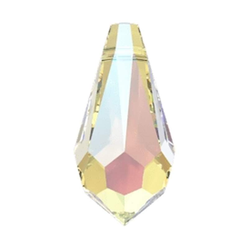 Swarovski Crystal Pendants 6000 11 x 5,5 mm Crystal Shimmer