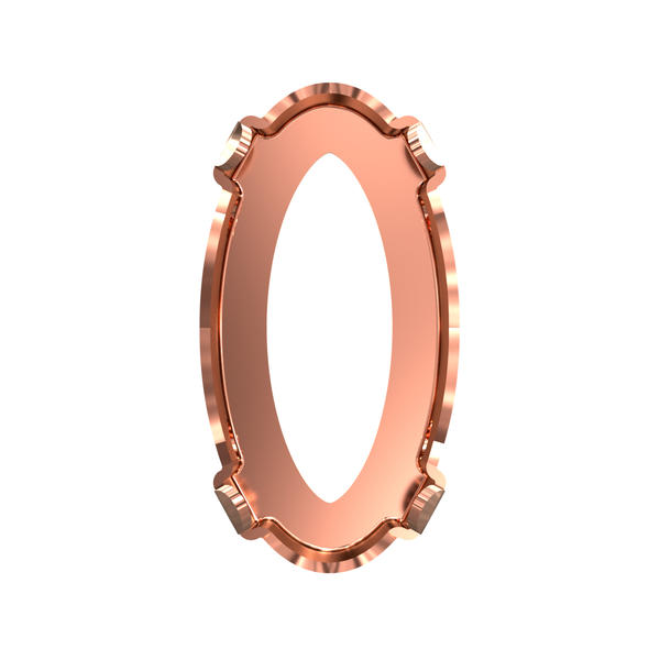 Swarovski Fancy Stone Settings 4162/S 14 x 7,5 mm Brass 3PH2OZ
