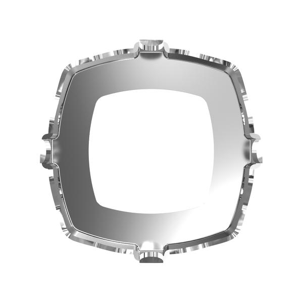 Swarovski Fancy Stone Settings 4460/S 10 mm Rhodium 3PH2OH