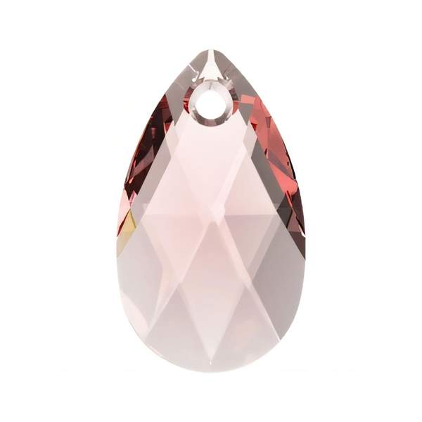 Swarovski Crystal Pendants 6106 16 mm Rose Peach