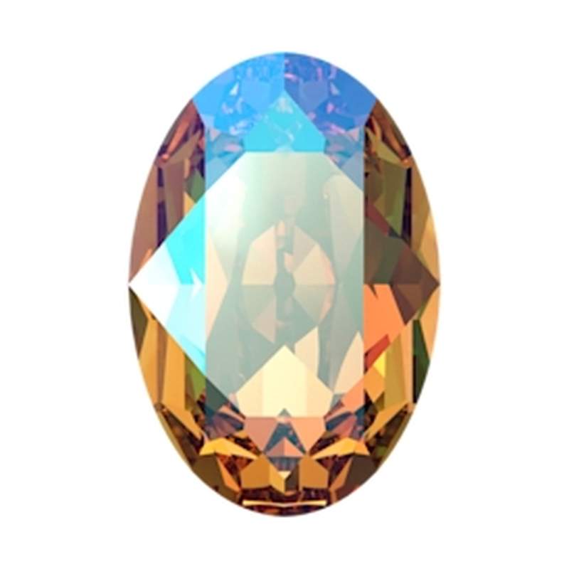 Swarovski Fancy Stones 4120 6 x 4 mm Light Colorado Topaz Shimmer F