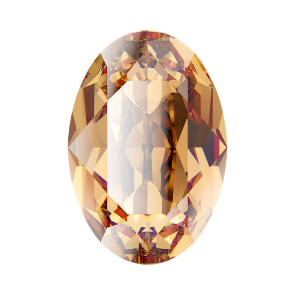 Swarovski Fancy Stones 4120 8 x 6 mm Light Colorado Topaz F