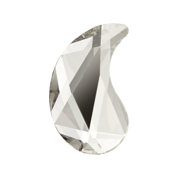 Swarovski Flatback Crystals 2364 10 x 6 mm Crystal Silver Shade F