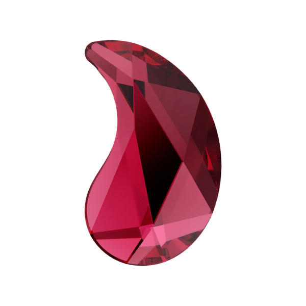 Swarovski Flatback Crystals 2365 10 x 6 mm Scarlet F