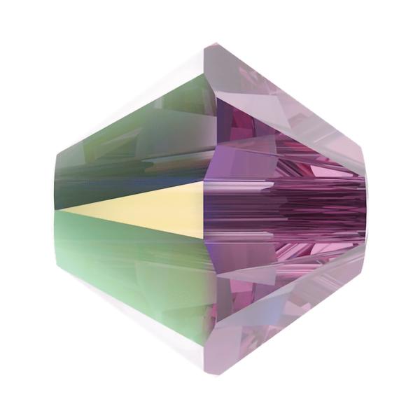 Swarovski Crystal Beads 5328 5 mm Iris AB