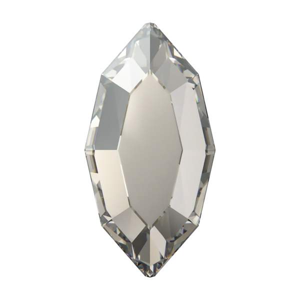 Swarovski Flatback Crystals 2200 4 x 2 mm Crystal Silver Shade F