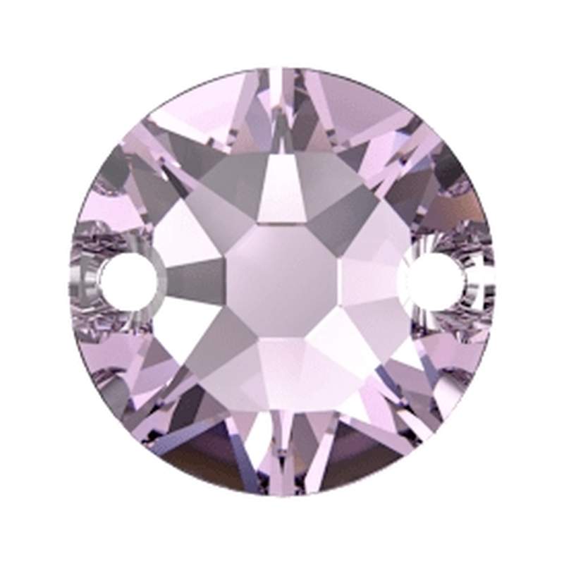Swarovski Sew-on Crystals 3288 8 mm Light Amethyst F