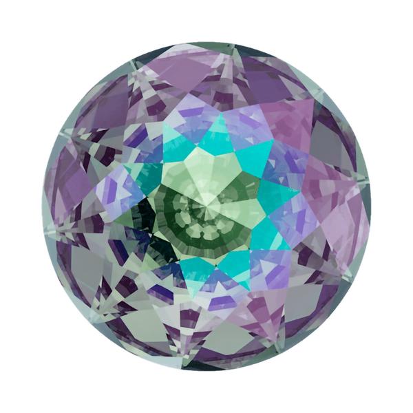 Swarovski Round Stones 1400 12 mm Crystal Paradise Shine F