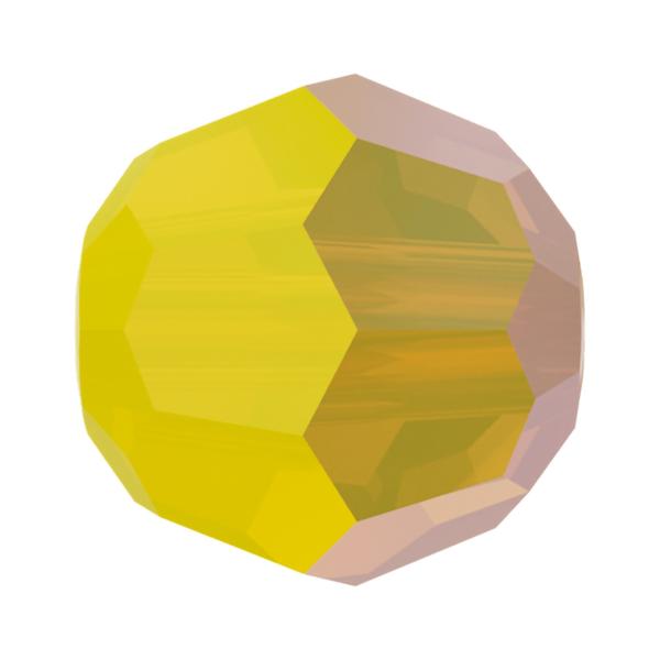Swarovski Crystal Beads 5000 4 mm Yellow Opal Shimmer