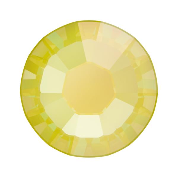 Swarovski Hotfix Crystals 2038 HF ss 10 Crystal Electric Yellow Delite HFT