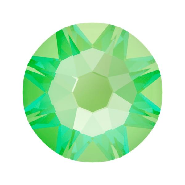 Swarovski Flatback Crystals 2088 ss 12 Crystal Electric Green Delite