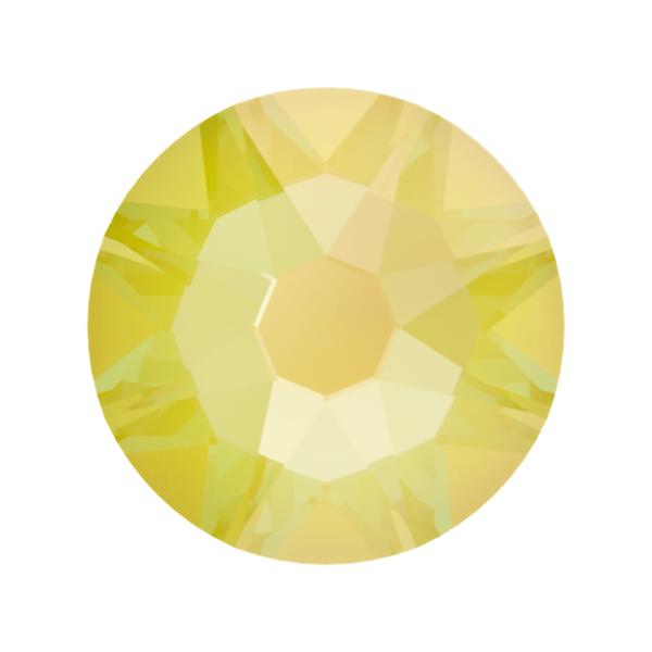 Swarovski Flatback Crystals 2088 ss 30 Crystal Electric Yellow Delite