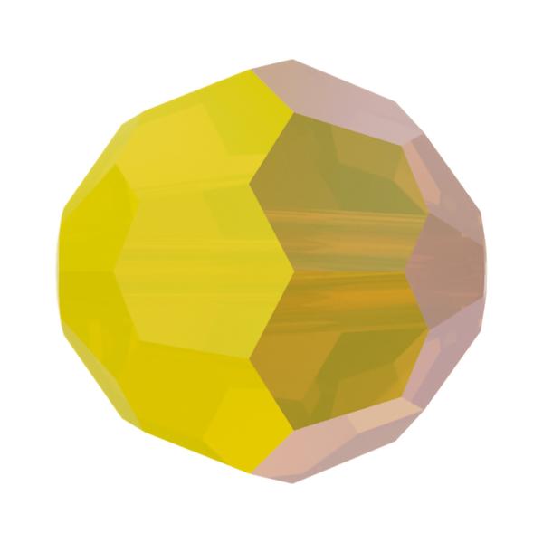 Swarovski Crystal Beads 5000 8 mm Yellow Opal Shimmer