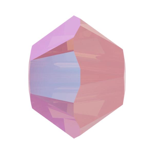 Swarovski Crystal Beads 5328 3 mm Rose Water Opal Shimmer