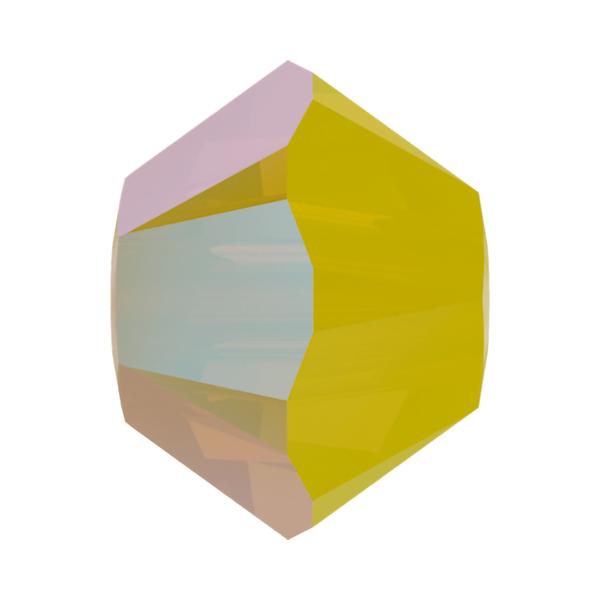Swarovski Crystal Beads 5328 3 mm Yellow Opal Shimmer