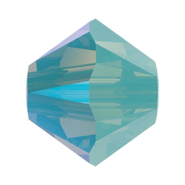 Swarovski Crystal Beads 5328 4 mm Pacific Opal Shimmer