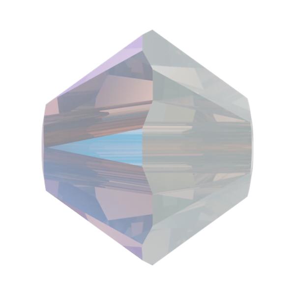 Swarovski Crystal Beads 5328 4 mm White Opal Shimmer