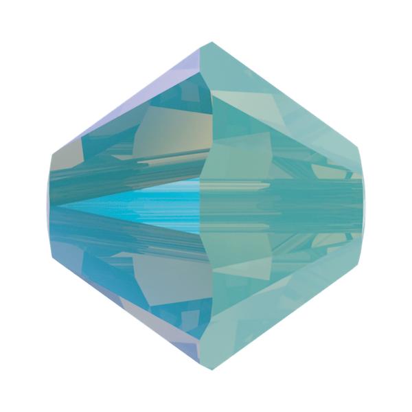 Swarovski Crystal Beads 5328 6 mm Pacific Opal Shimmer