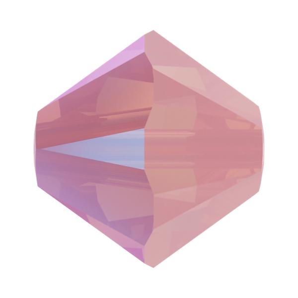 Swarovski Crystal Beads 5328 6 mm Rose Water Opal Shimmer