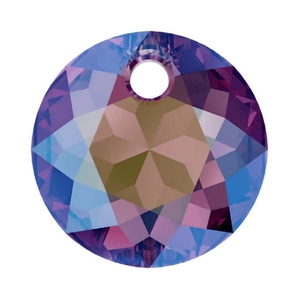 Swarovski Crystal Pendants 6430 8 mm Amethyst Shimmer