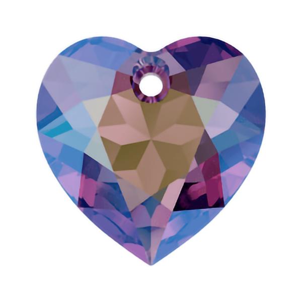Swarovski Crystal Pendants 6432 14,5 mm Amethyst Shimmer