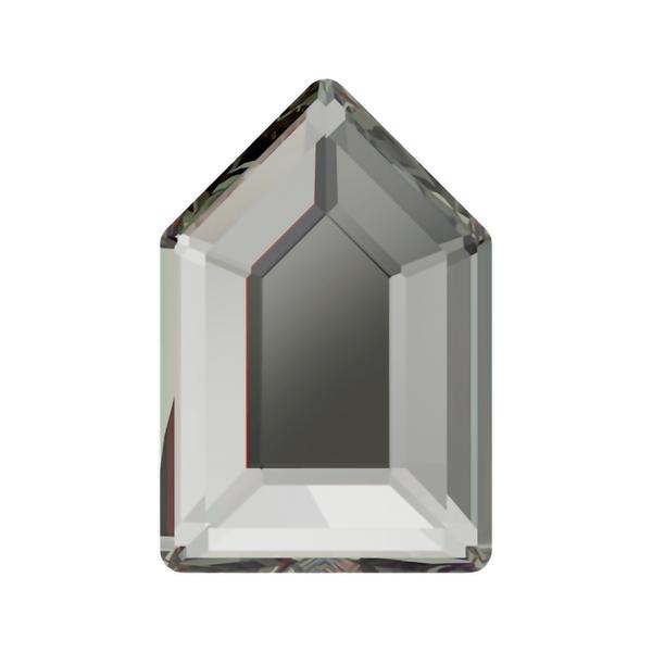 Swarovski Flatback Crystals 2774 8,3 x 5,6 mm Black Diamond F