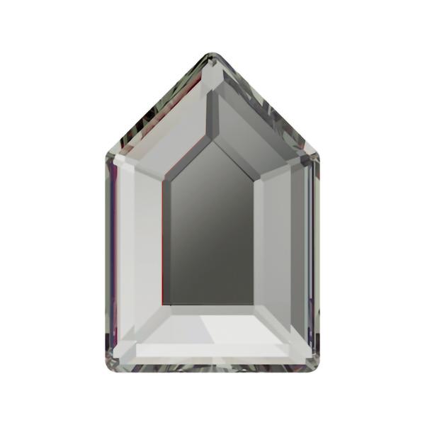 Swarovski Flatback Crystals 2774 12,5 x 8,4 mm Black Diamond F