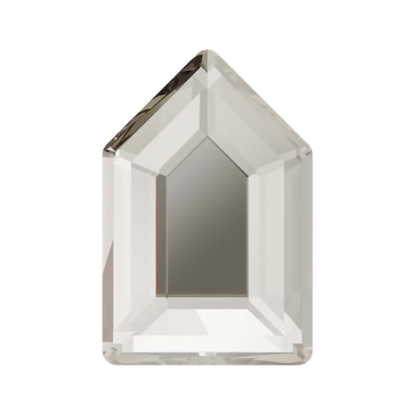 Swarovski Flatback Crystals 2774 6,3 x 4,2 mm Crystal Silver Shade F