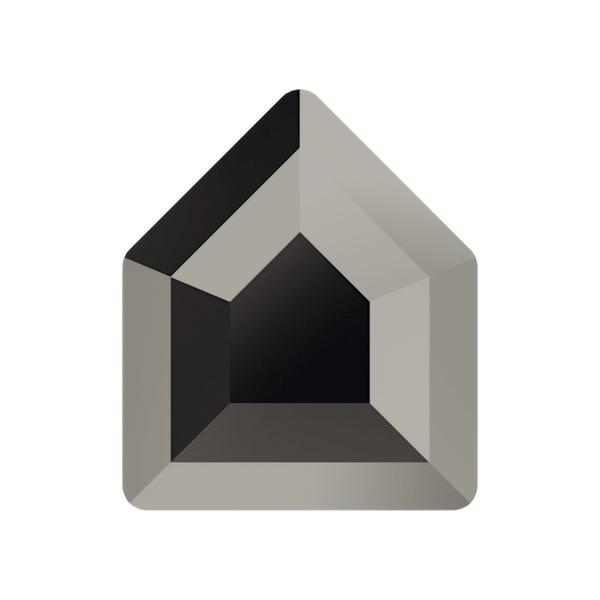 Swarovski Hotfix Crystals 2775 5 x 4,2 mm Jet Hematite M HF