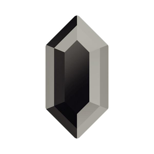 Swarovski Hotfix Crystals 2776 8,2 x 4,2 mm Jet Hematite M HF