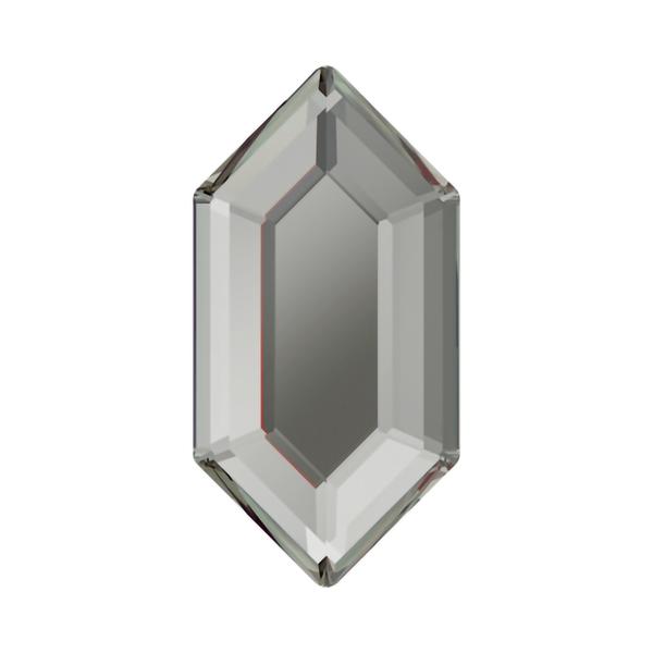 Swarovski Flatback Crystals 2776 8,2 x 4,2 mm Black Diamond F