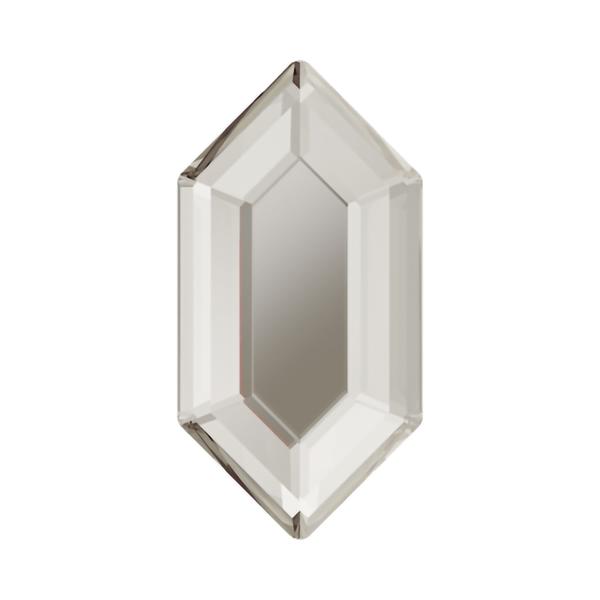 Swarovski Flatback Crystals 2776 8,2 x 4,2 mm Crystal Silver Shade F